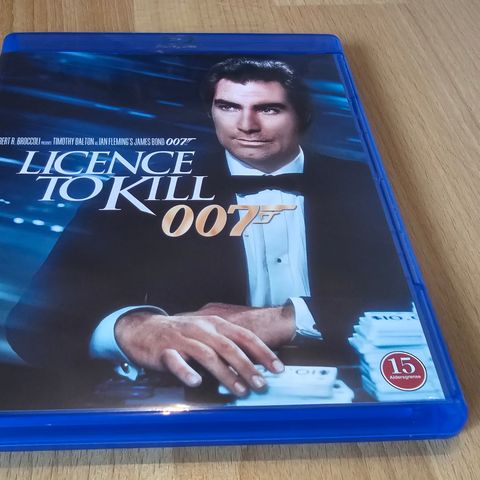 Licence to Kill på Blu-ray selges