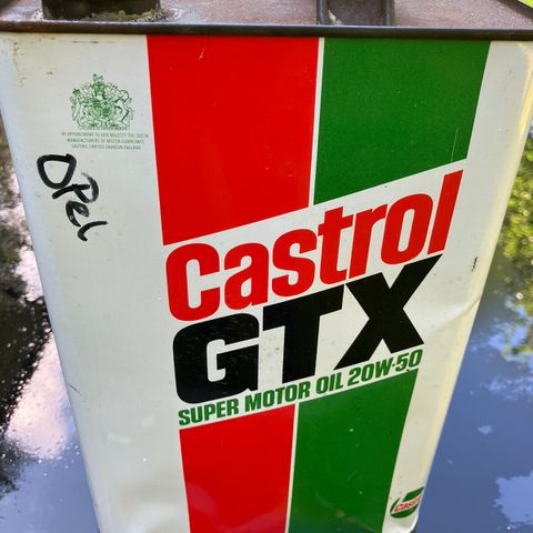 Castrol oljekanne