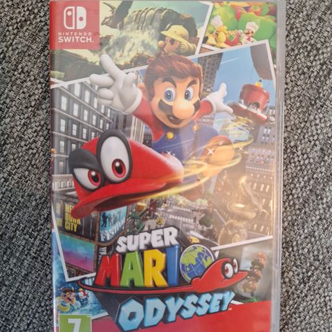 Super Mario Odyssey til Nintendo Switch