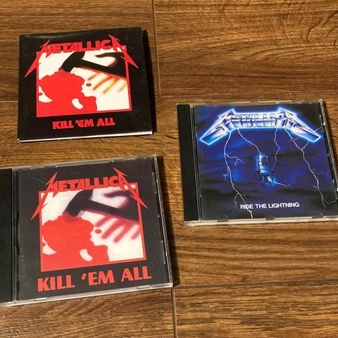 Metallica cd'er