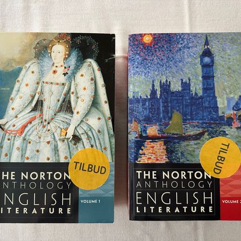 The Norton Anthology of English Literature vol. 1 & 2 (9th edition)