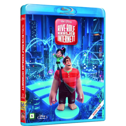 DISNEY: Rive Rolf krasjer internet  - 2K Blu-ray NORSK TALE (forseglet)