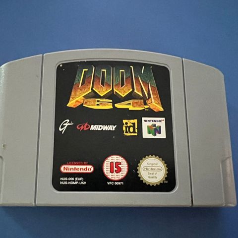 Doom 64 tin Nintendo 64