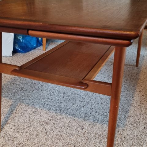 Retro teak salongbord