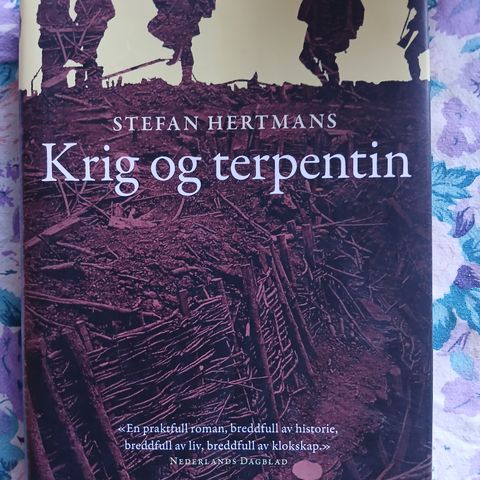 Stefan Hertmans: Krig og terpentin