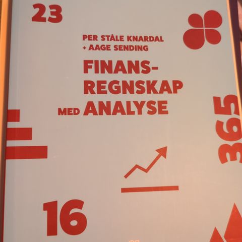 Finansregnskap med analyse. 1 utgave.