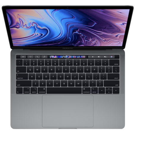 MacBook Pro - 2019 / 13 tommer / 2 TBT3 / 128 GB lagring / Space Grey