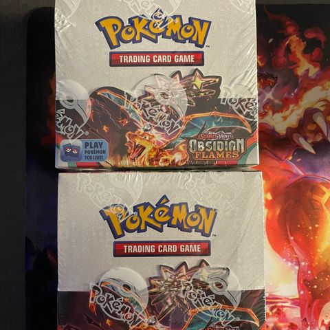 Pokemon Obsidian Flames Booster boks