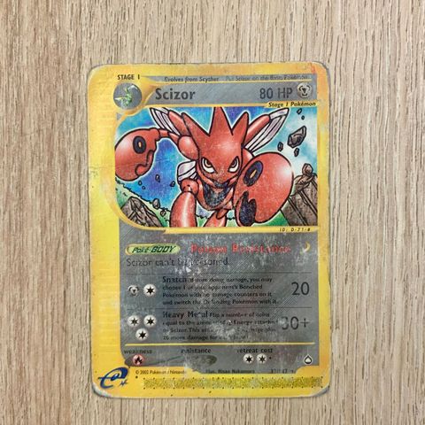 Scizor Rare - Aquapolis