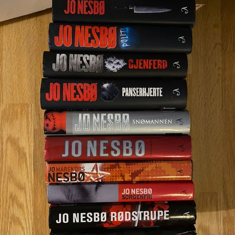 Jo Nesbø - 11 bøker