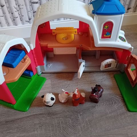 Little people gård/farm fra Fisher price