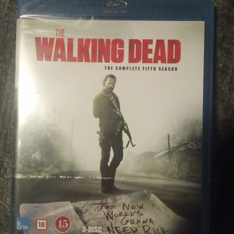 The Walking Dead Season 5 (3-disc) Bluray