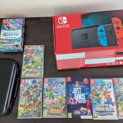 Nintendo switch pakke