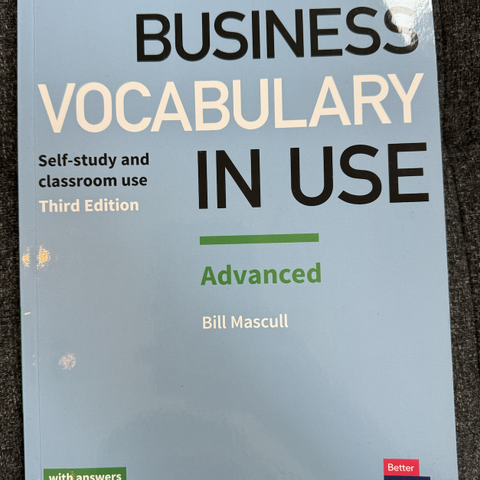 Business vocabulary in use