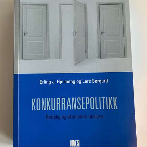 Pensumbok: Konkurransepolitikk