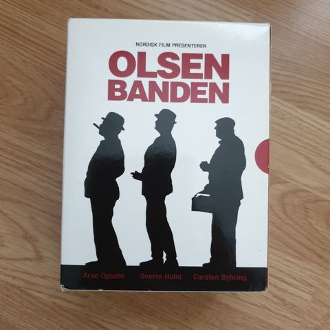 Olsenbanden samleboks med 14 DVD. Endret pris!