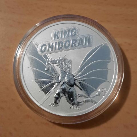 1 oz 2023 Godzilla vs. Monsters: King Ghidorah