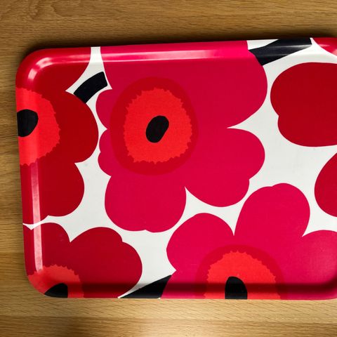 Marimekko - Unikko - serveringsbrett - 43x32,5