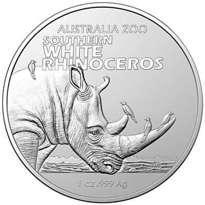 1 oz 2023 White Rhinoceros