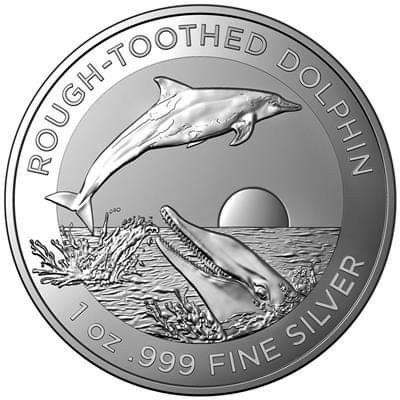 1 oz 2023 Rough-Toothed Dolphin