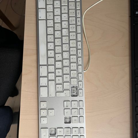 Mac tastatur gis bort (deffekt)