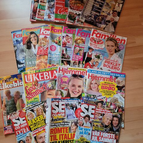 Familien, Hjemmet, Norsk Ukeblad, Se og Hør