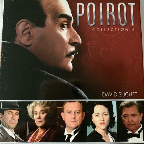 POIROT - Agatha Christie - Collection 8 - Norsk tekst