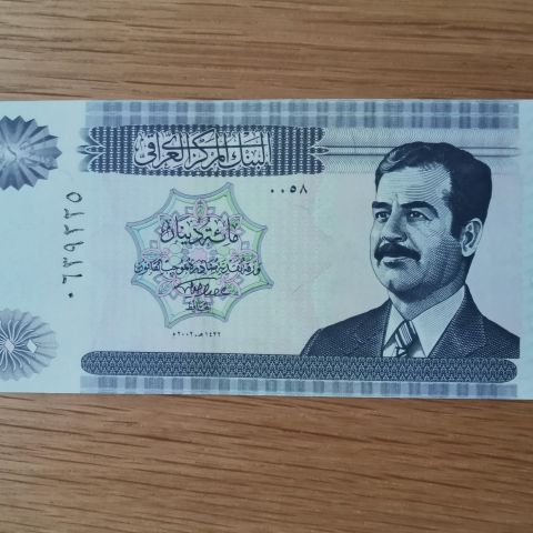 Irak 100 dinar, 2002, UNC