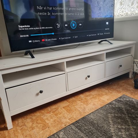 HEMNES TV-benk , 180 cm