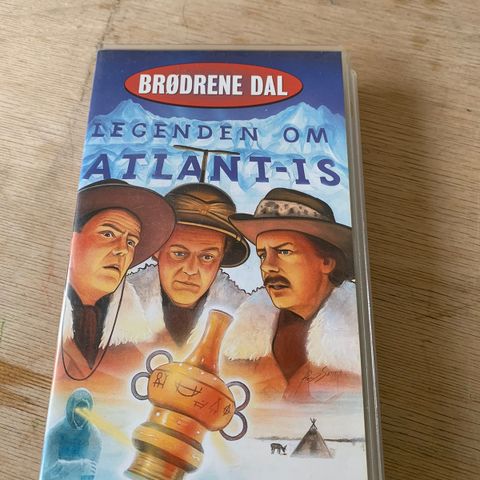 brødrene dal og legenden om atlant-is vhs