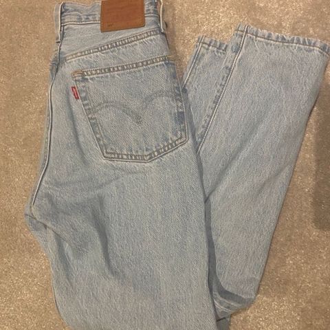 501 Levis Jeans, W24 L28