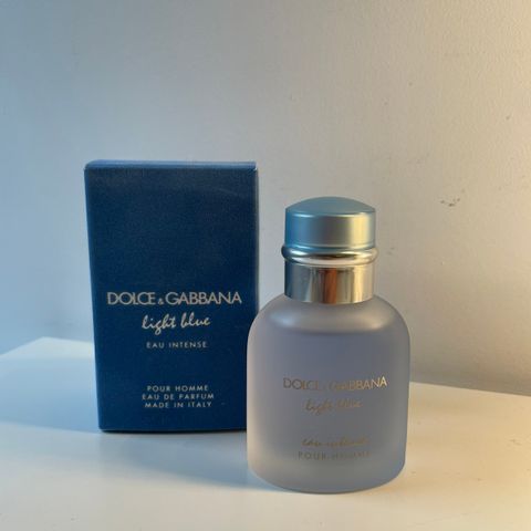 Dolce Gabbana light blue edp intense dekanter/sample