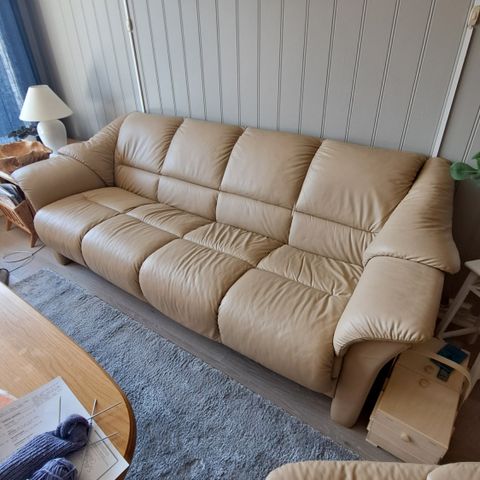 Ekornes 4 seter sofa