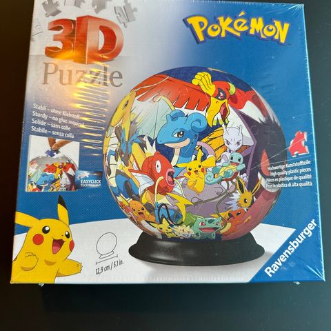 Pokemon 3D puslespill