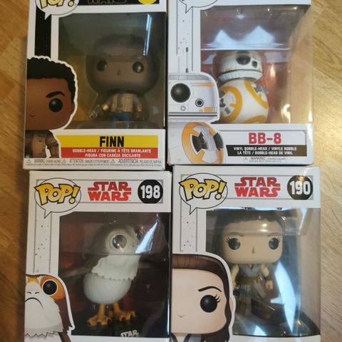 Funko pop figurer selges