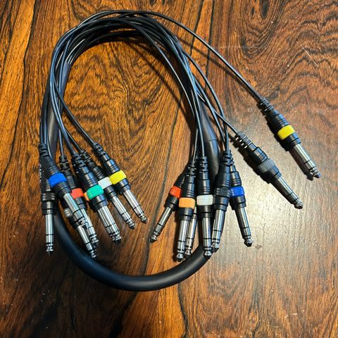 Multikabel 8 par Jack-Jack 1 meter