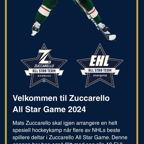 Zuccarello All Star Game 2024