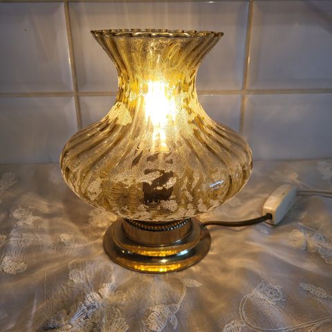 Vakker vintage lampe ✨️