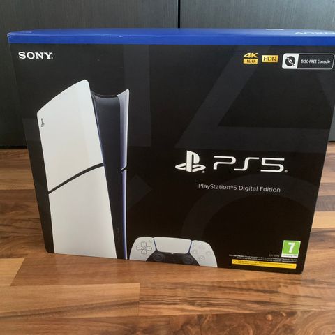 Ny PlayStation 5 Slim Digital Konsol (UK Import)