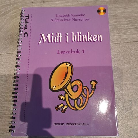 Midt i blinken TUBA C - Lærebok 1 med CD