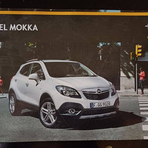 Opel Mokka brosjyre.