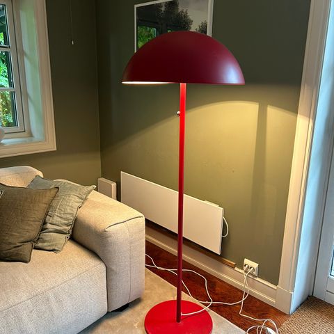 Retro IKEA gulvlampe med dimmer