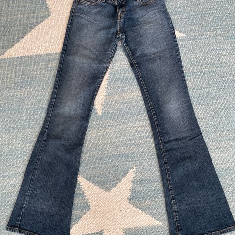 Vintage Miss Sixty bukse / jeans, størrelse 26, veldig lite brukt