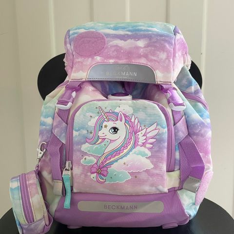 Ny Beckmann skolesekk  Unicorn Classic 22L