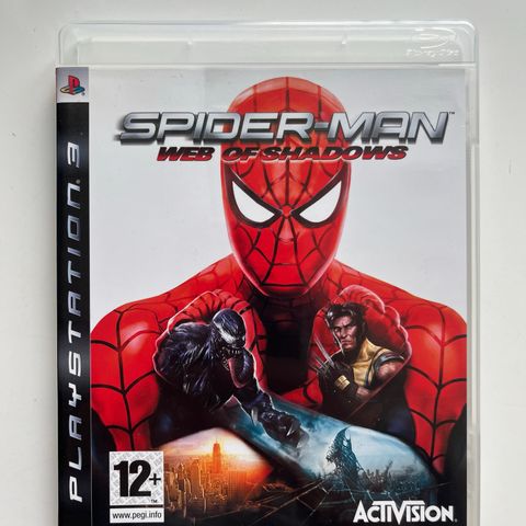 Ps3 spill SPIDER-MAN WEB OF SHADOWS