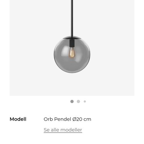 Orb lamper fra Bolia