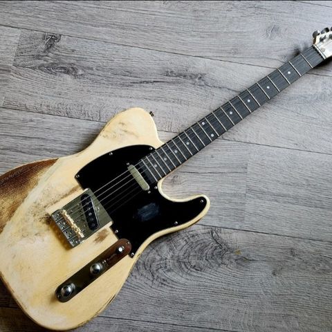 Byttes/selges! Egra Guitars "Mojo" Heavy Relic Telecaster