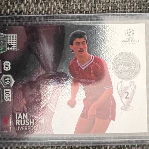 Fotballkort - Ian Rush - Liverpool FC, Panini UEFA Champions League Legends