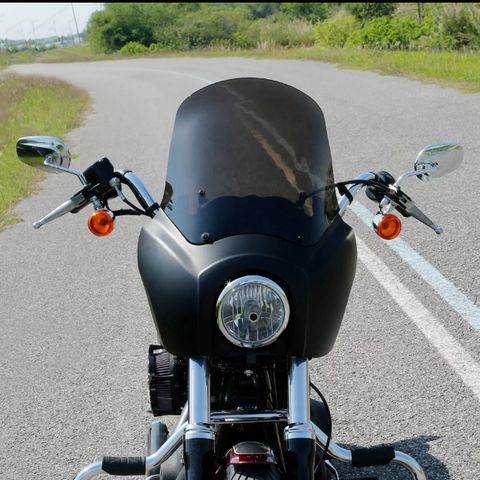 Motorcycle front fairing