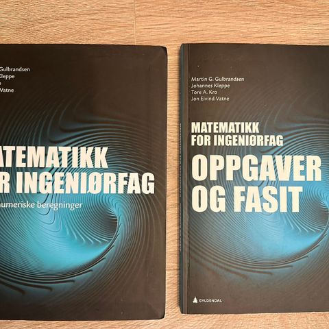 Matematikk for ingeniørfag (Teori og oppgavebok)